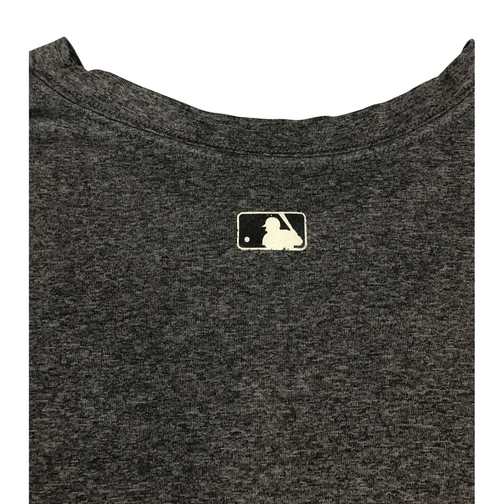 Nike Chicago Cubs Baseball Dri-FIT‎ T-Shirt Charcoal Grey Mens Large 564076-071